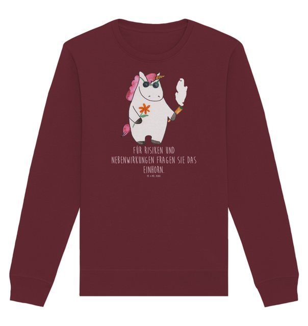 Mr. & Mrs. Panda Longpullover Größe M Einhorn Woodstock - Burgundy - Gesche günstig online kaufen