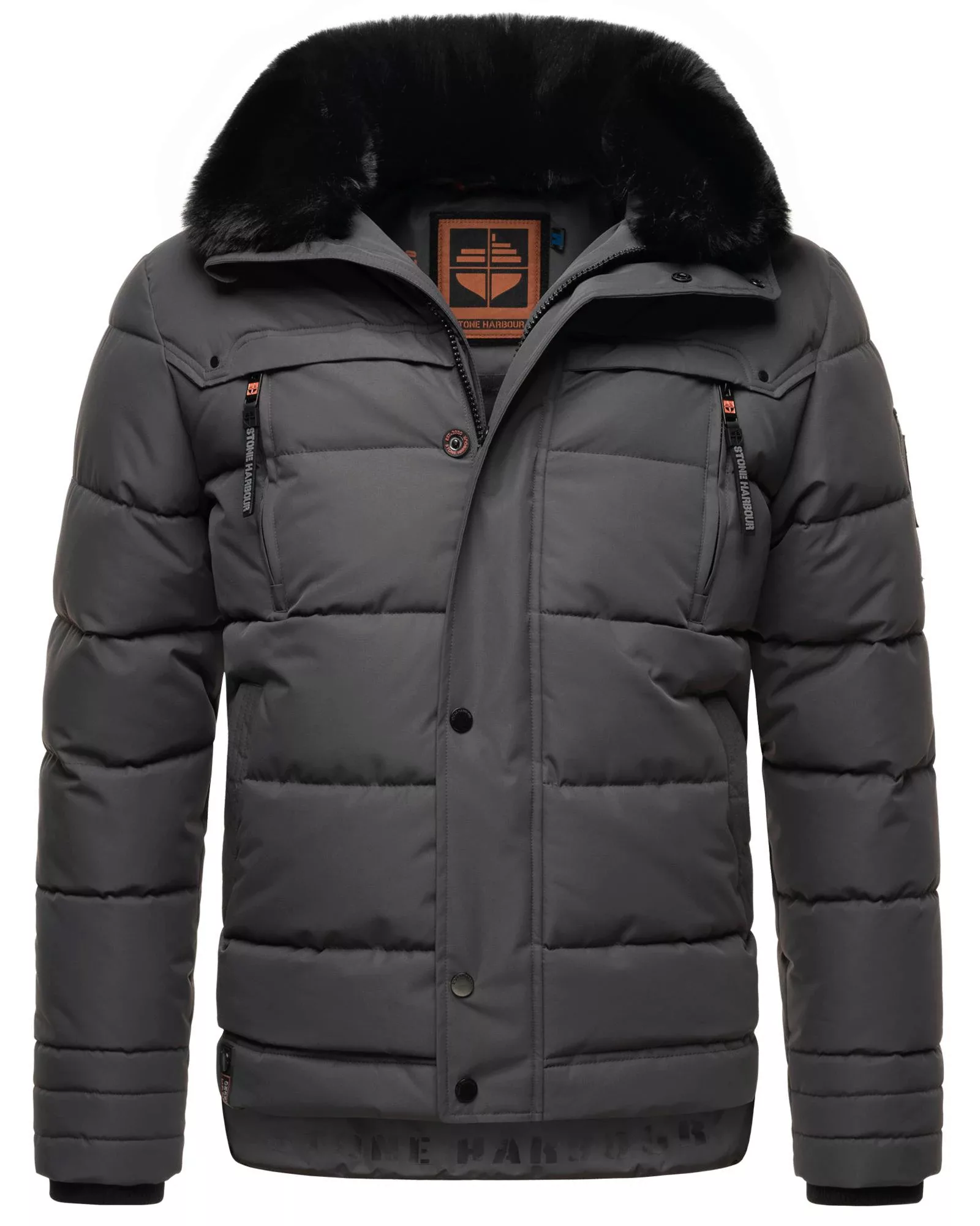 Stone Harbour Steppjacke "Witas", mit Kapuze, gesteppte Herren Winterjacke günstig online kaufen