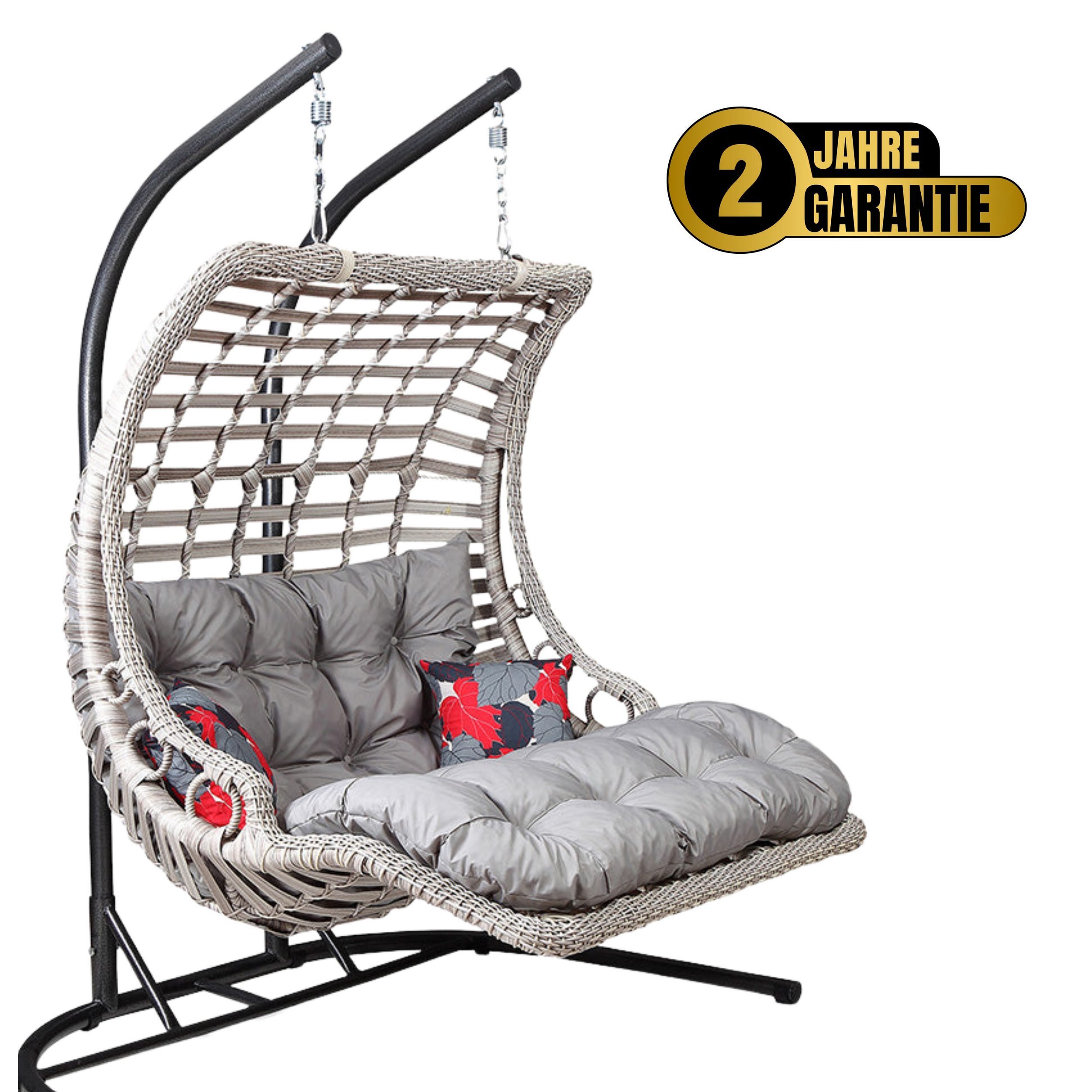 gowoll Hängesessel mit Gestell und Kissen günstig online kaufen