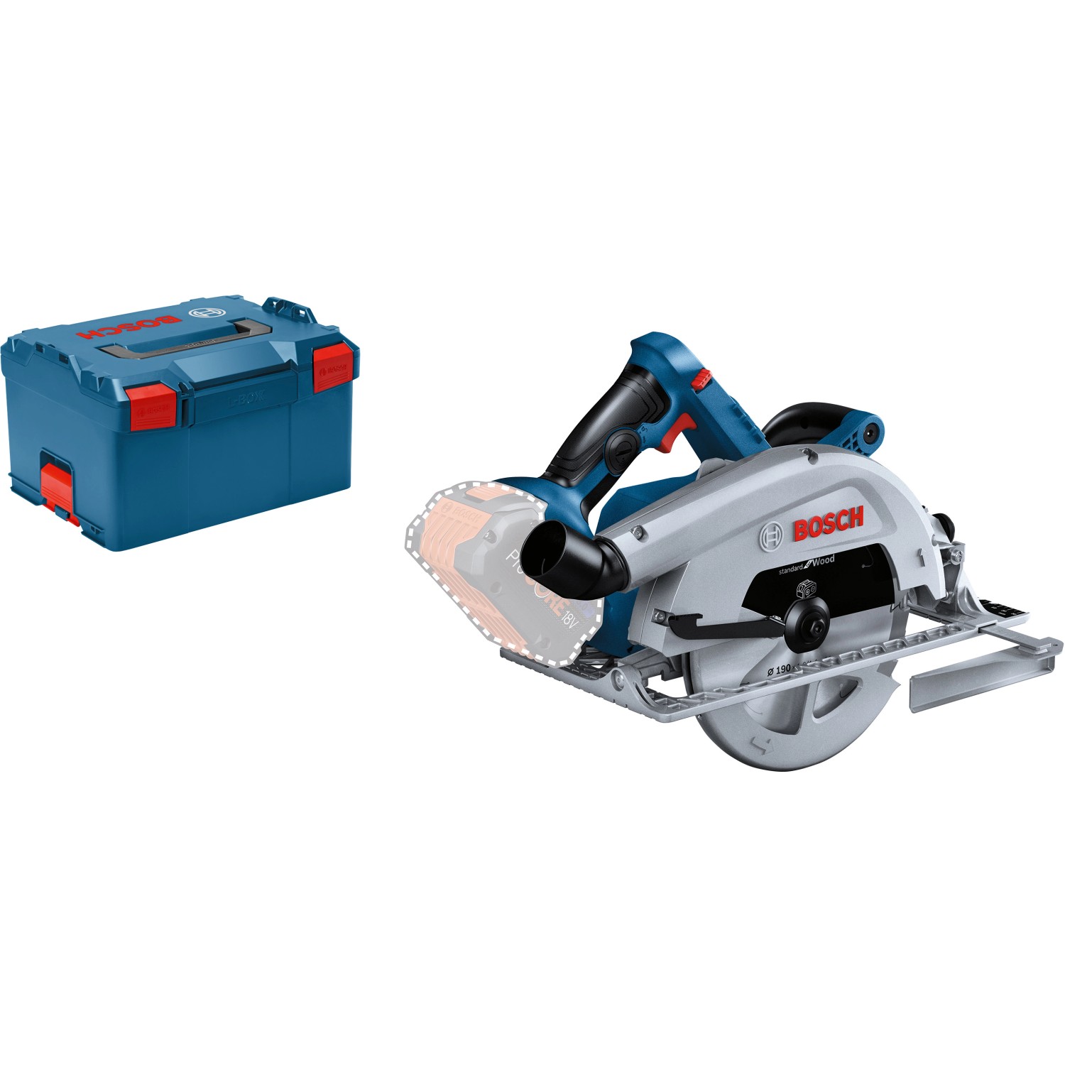 Bosch Professional Akku-Kreissäge GKS 18V-68 mit L-Boxx Solo günstig online kaufen