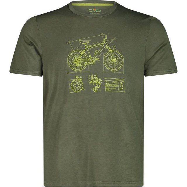 CMP T-Shirt MAN T-SHIRT OIL GREEN günstig online kaufen