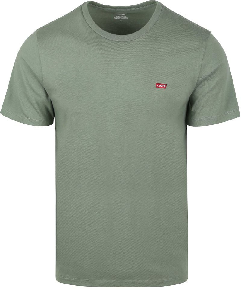 Levi's T-Shirt Original Grün - Größe XL günstig online kaufen