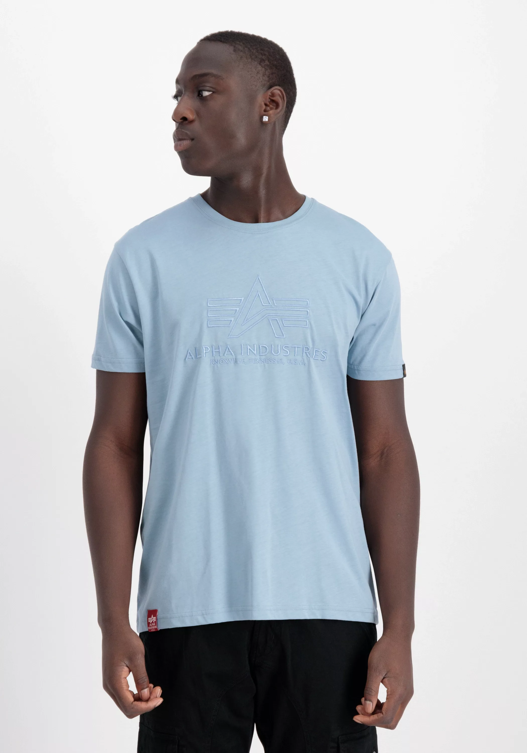 Alpha Industries T-Shirt "Alpha Industries Men - T-Shirts Basic T Embroider günstig online kaufen