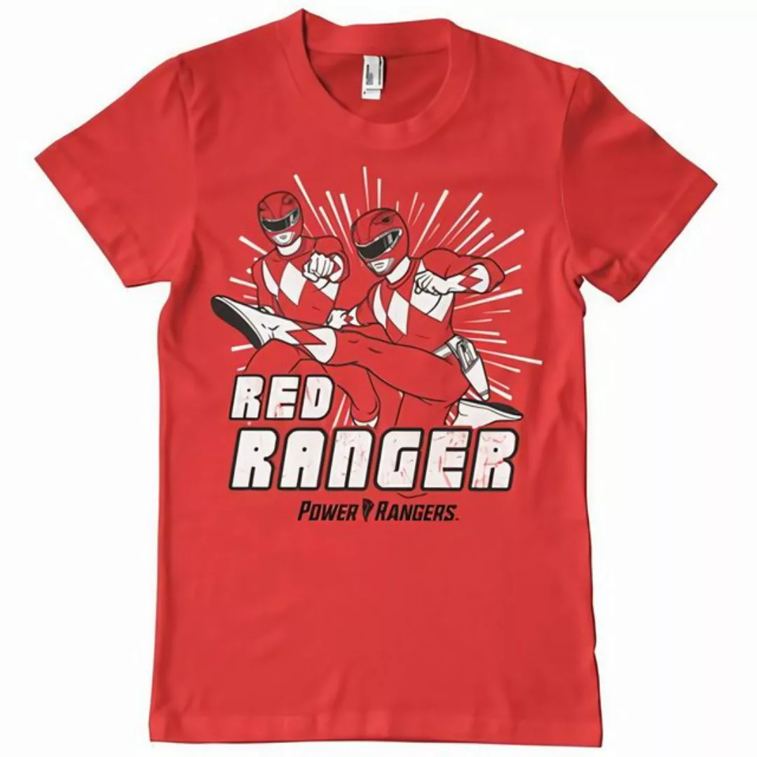 POWER RANGERS T-Shirt Red Ranger T-Shirt günstig online kaufen
