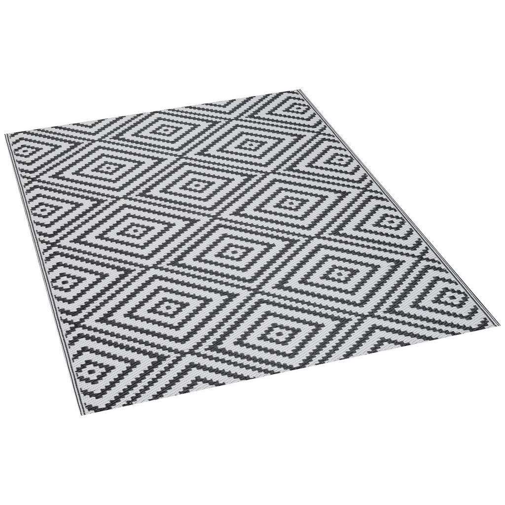 Outdoorteppich Sun schwarz B/L: ca. 120x170 cm günstig online kaufen