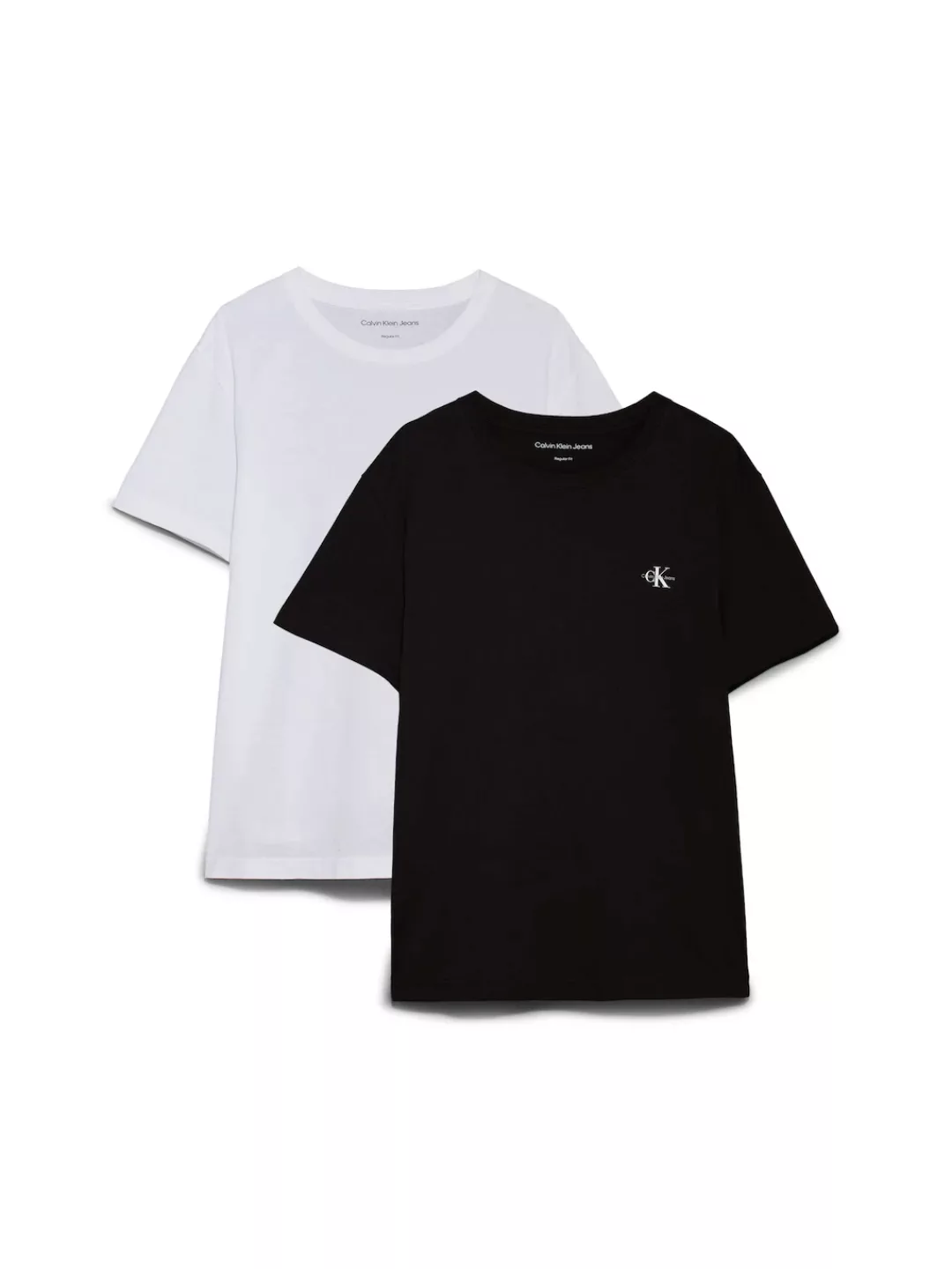 Calvin Klein Jeans T-Shirt "2 PACK MONOLOGO", mit kleinem Logodruck auf der günstig online kaufen