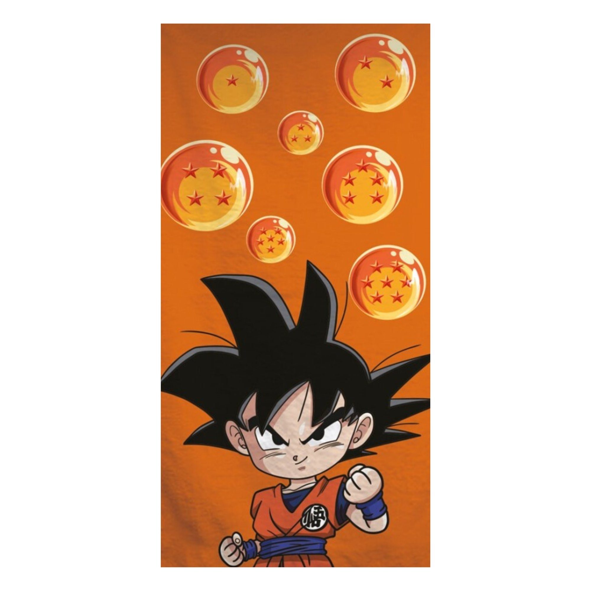 Dragon Ball Badetuch Young Goku, Mikrofaser, günstig online kaufen