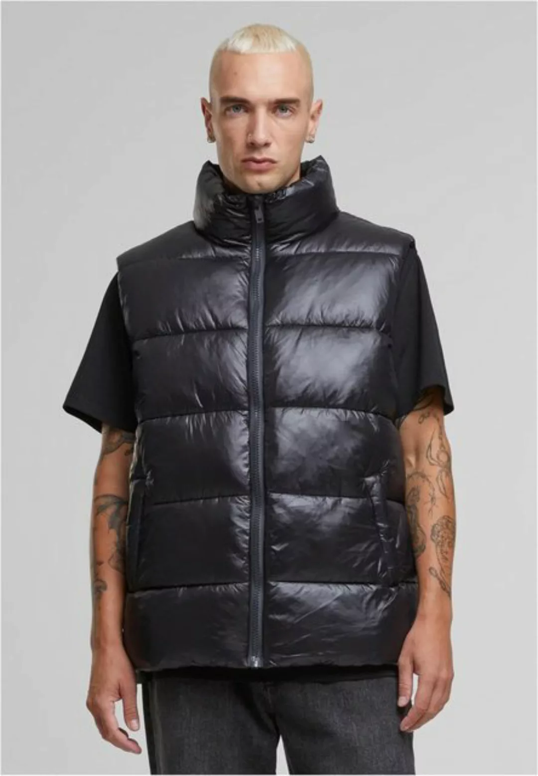 URBAN CLASSICS Sweatweste Recycled Big Puffer Vest günstig online kaufen