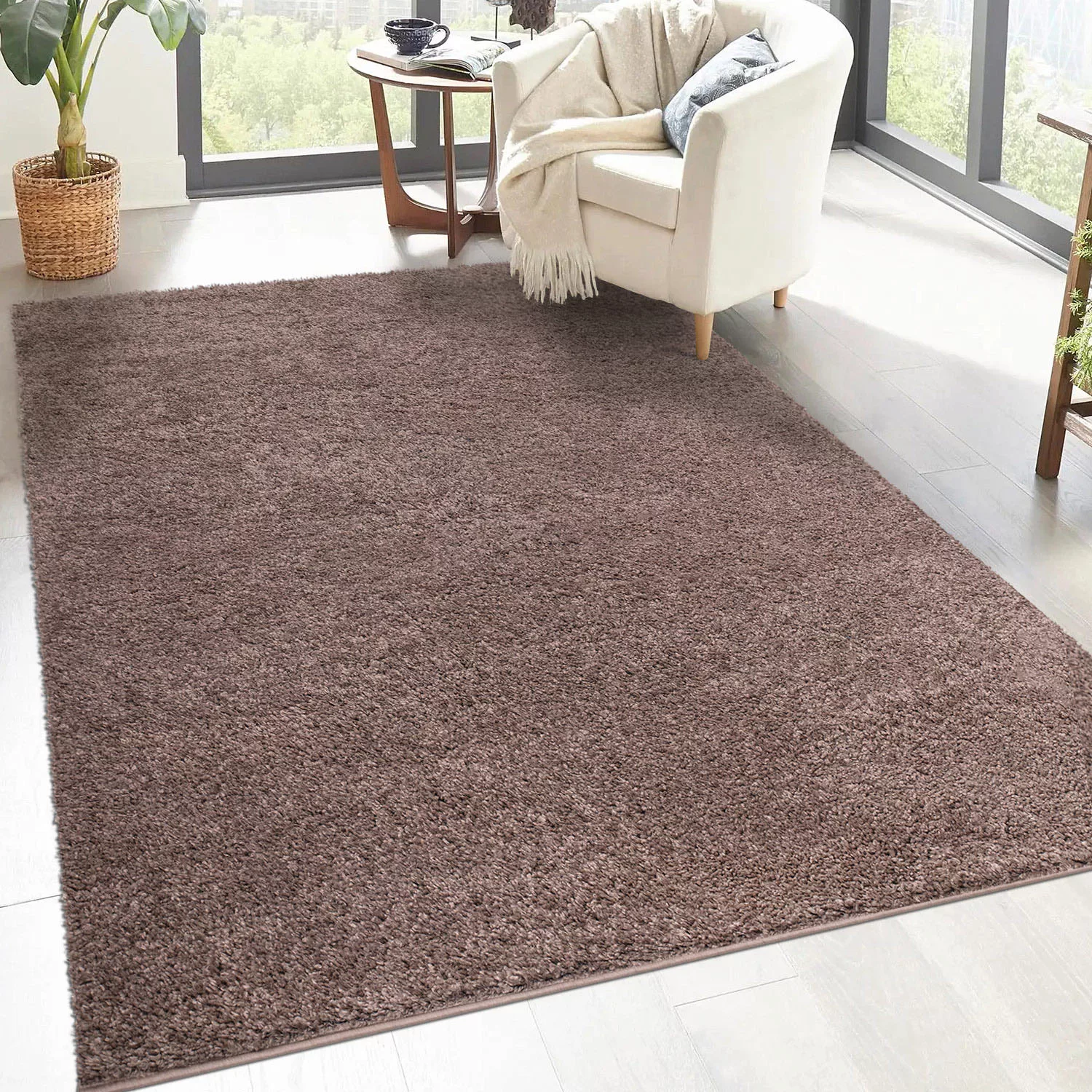 Carpet City Hochflor-Teppich »City Shaggy«, rechteckig, Robuster Langflor T günstig online kaufen