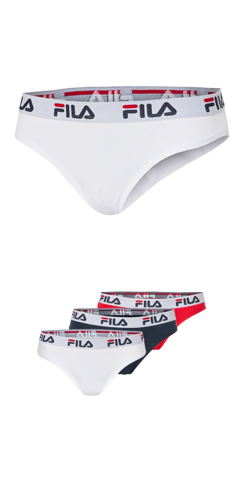 Fila Brasilslip, (3er Pack), mit elastischem Logobund günstig online kaufen