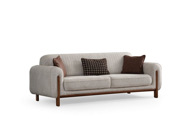 Villa Möbel Sofa Granada, Hand Made Qualtiy, pflegeleichter Mikrofaserstoff günstig online kaufen