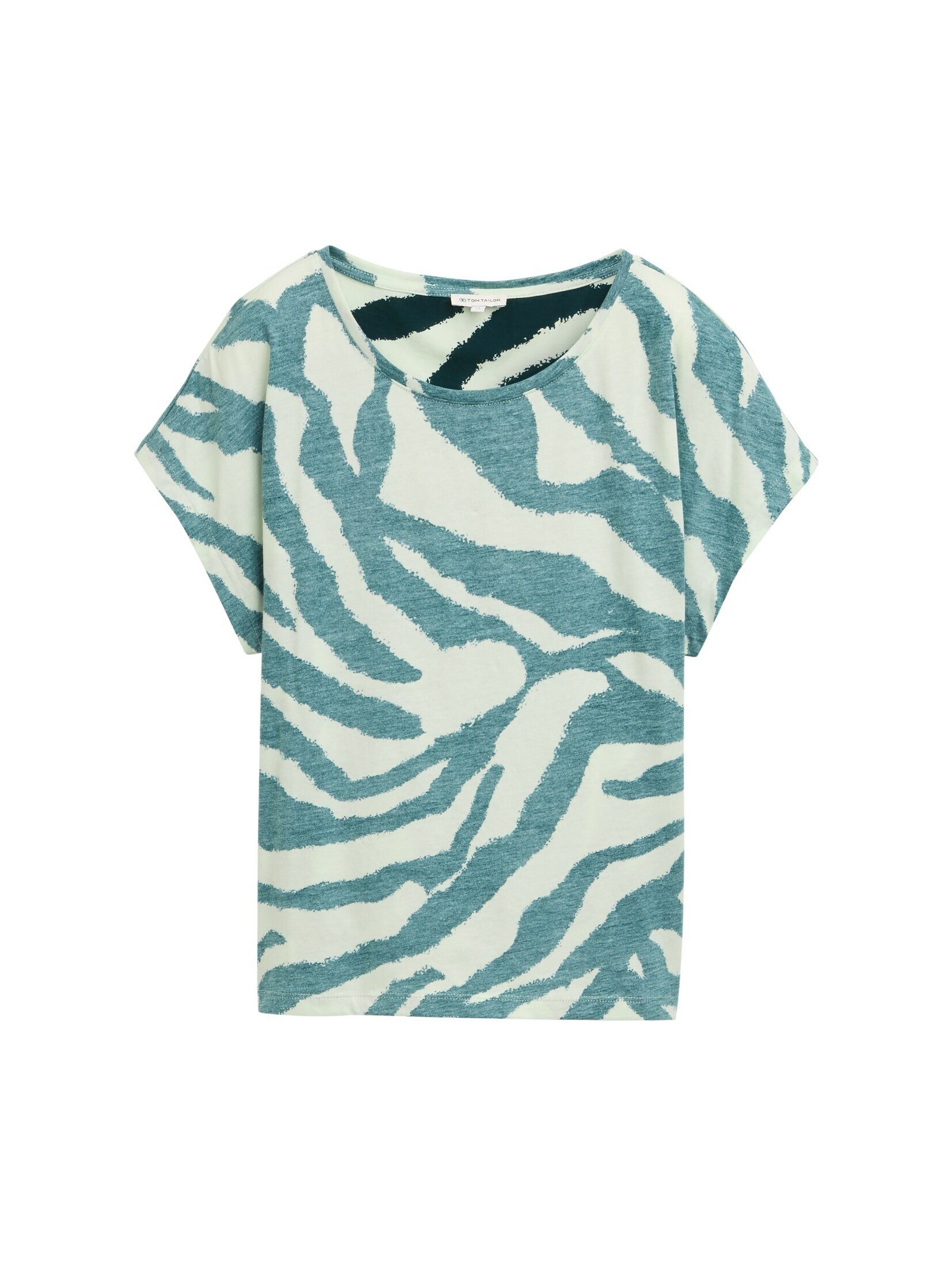 TOM TAILOR T-Shirt T-Shirt mit Inside-Out günstig online kaufen