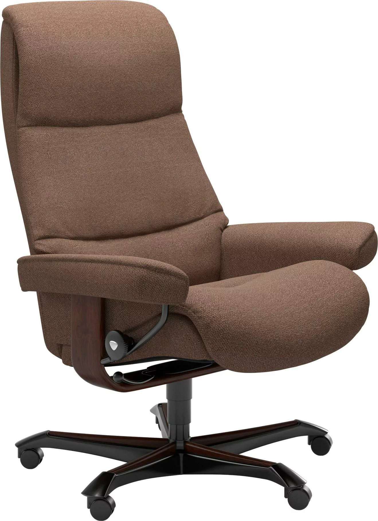 Stressless Relaxsessel "View", mit Home Office Base, Größe M,Gestell Braun günstig online kaufen