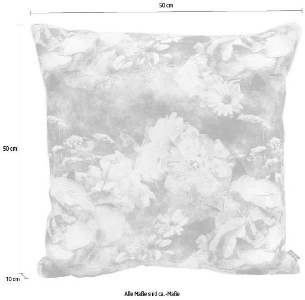 H.O.C.K. Dekokissen »Floral Passio«, mit schönen Blumenmotiven, Kissenhülle günstig online kaufen