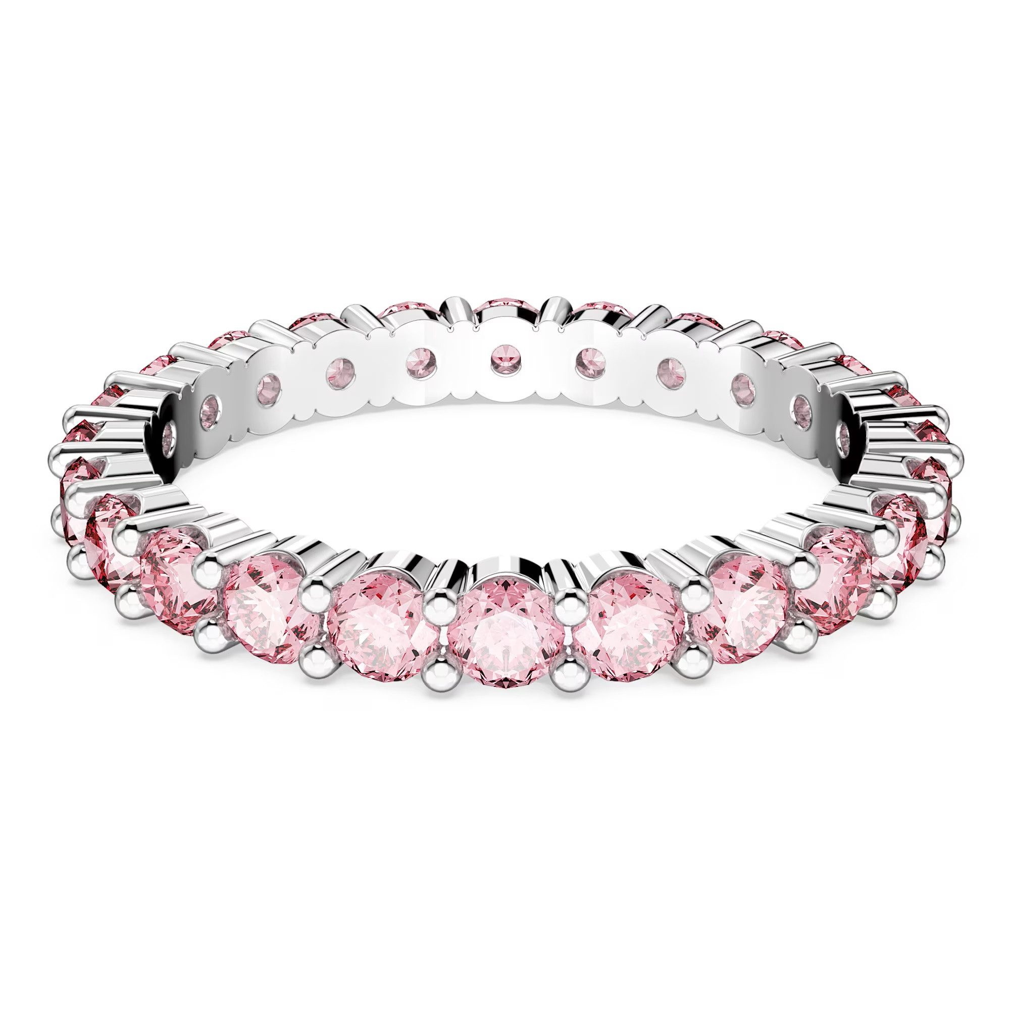 Swarovski Memoirering Matrix Ring Rundschliff, Rosa, günstig online kaufen
