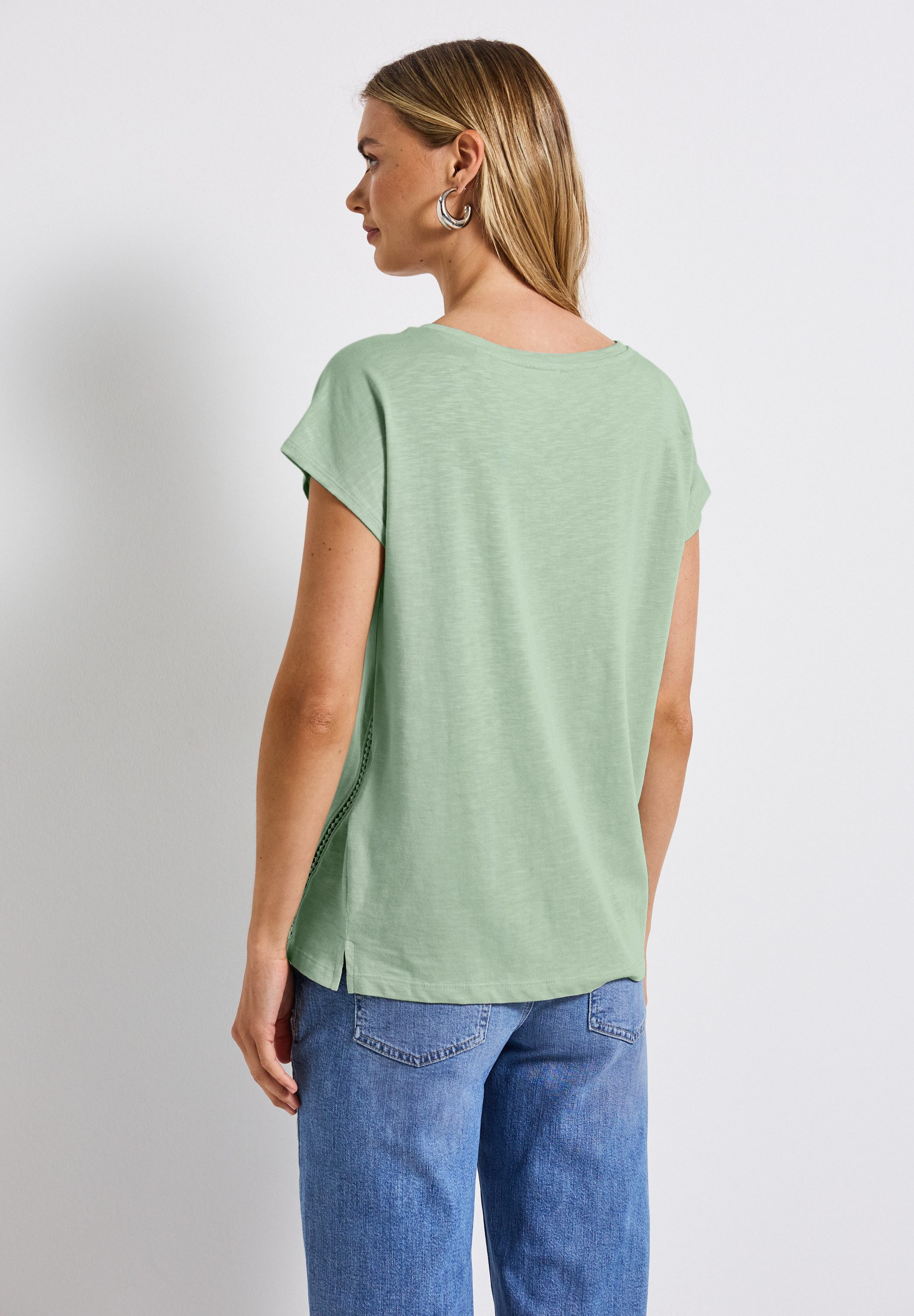 STREET ONE T-Shirt, im soften Baumwoll-Mix günstig online kaufen