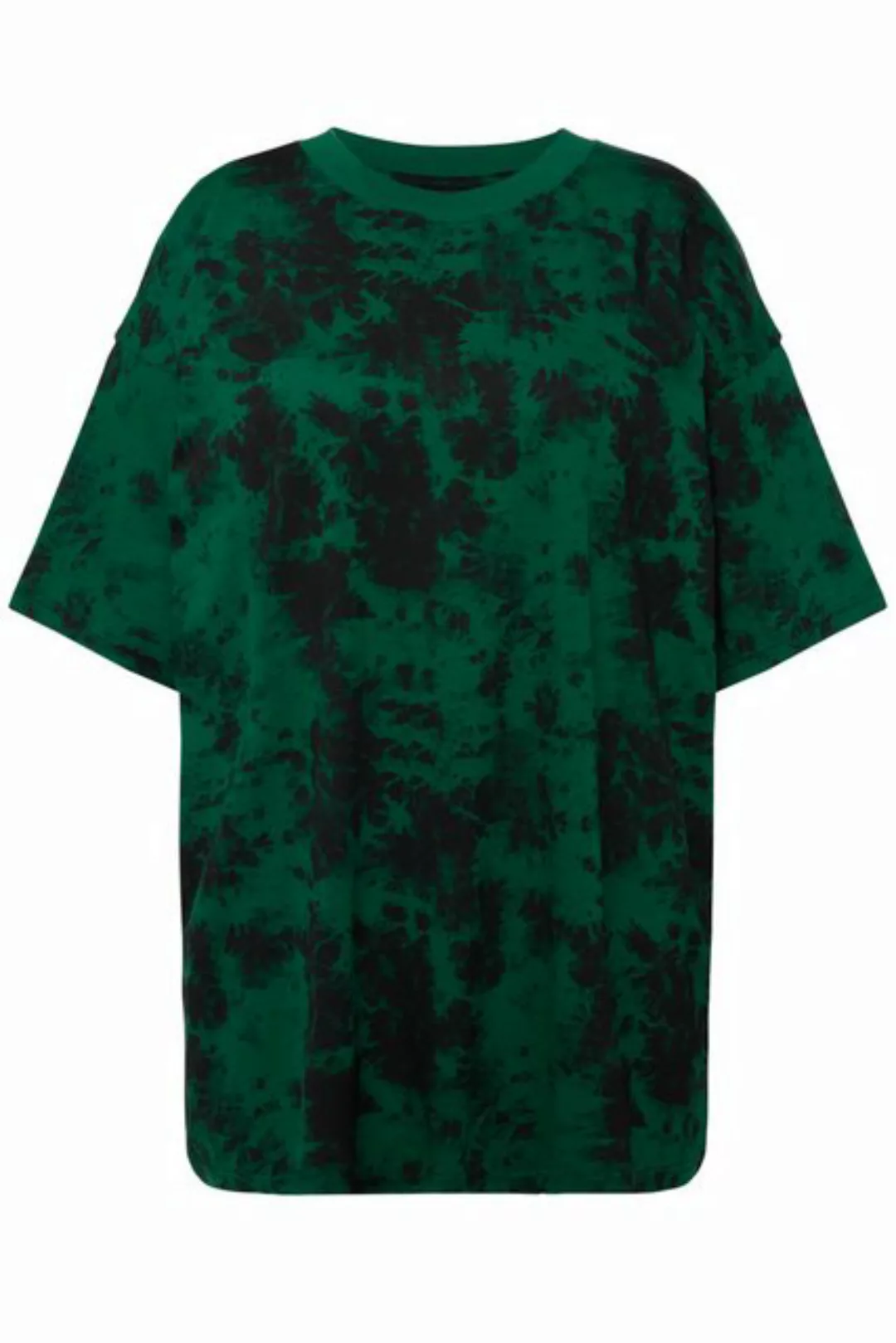 Studio Untold Rundhalsshirt T-Shirt oversized Batik Rundhals Halbarm Unisex günstig online kaufen