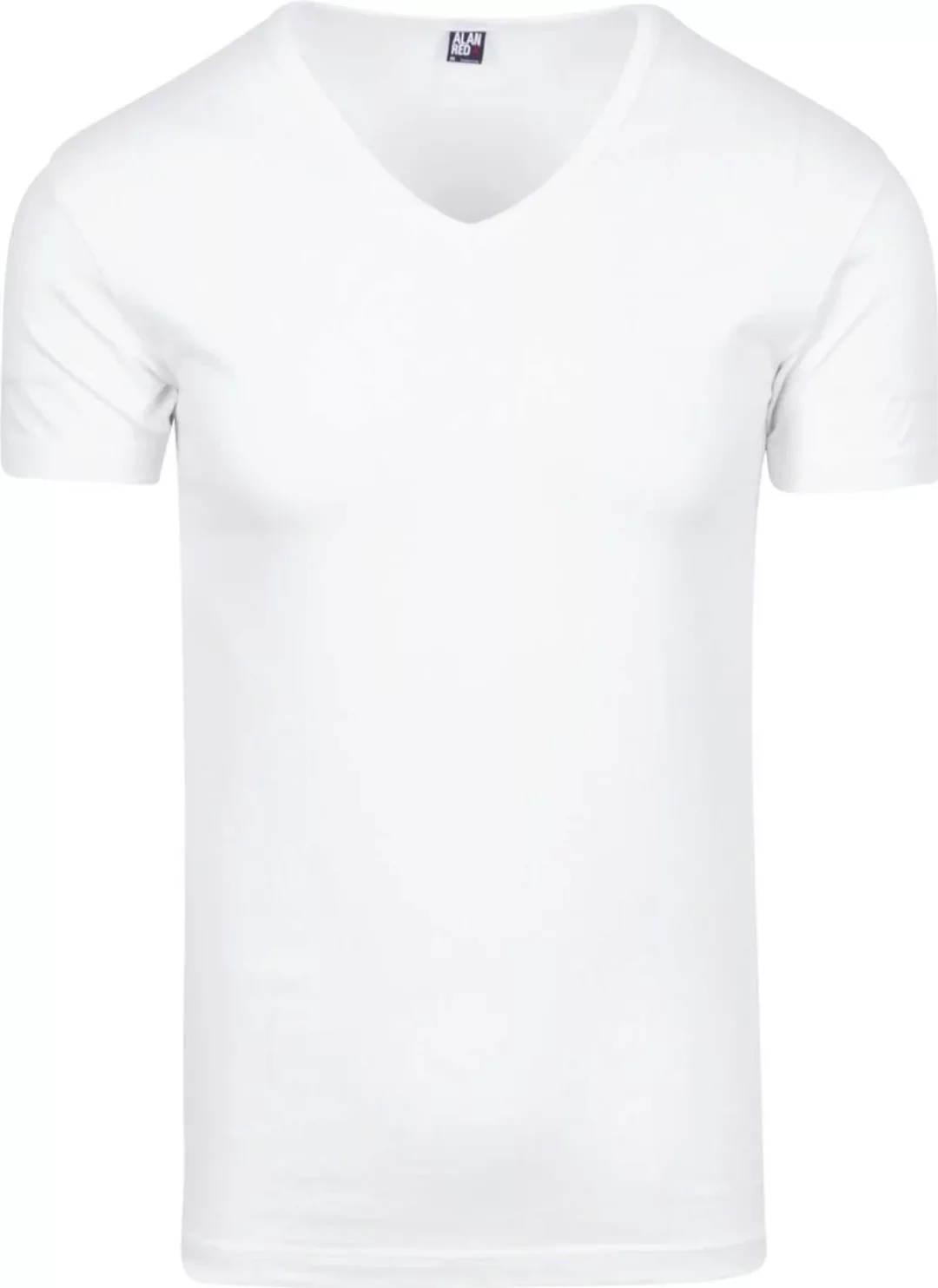 Alan Red Oklahoma Stretch T-Shirt V-Ausschnitt (2er-Pack) - Größe L günstig online kaufen