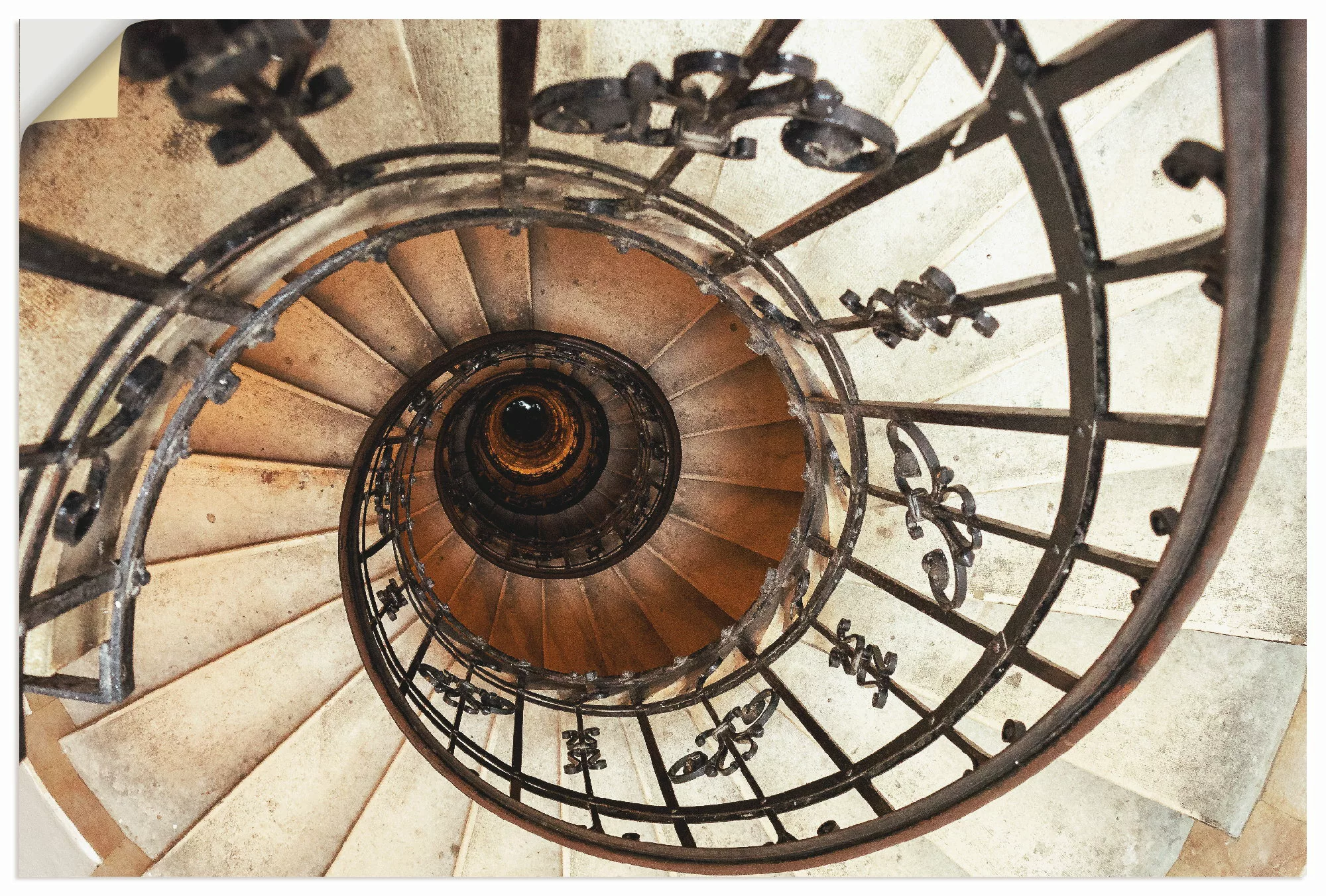 Artland Wandbild »Treppe«, Architektonische Elemente, (1 St.) günstig online kaufen
