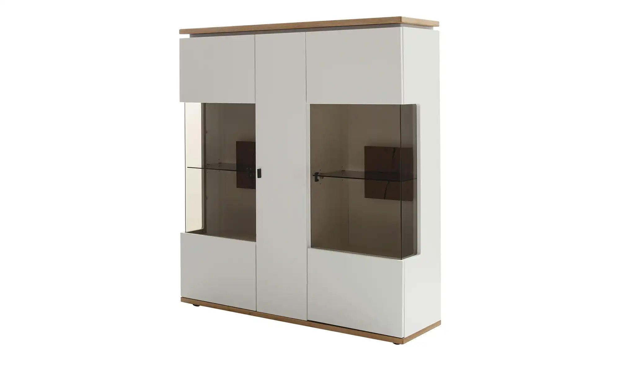 uno Highboard  Marlea ¦ weiß ¦ Maße (cm): B: 130 H: 143 T: 37 Kommoden & Si günstig online kaufen