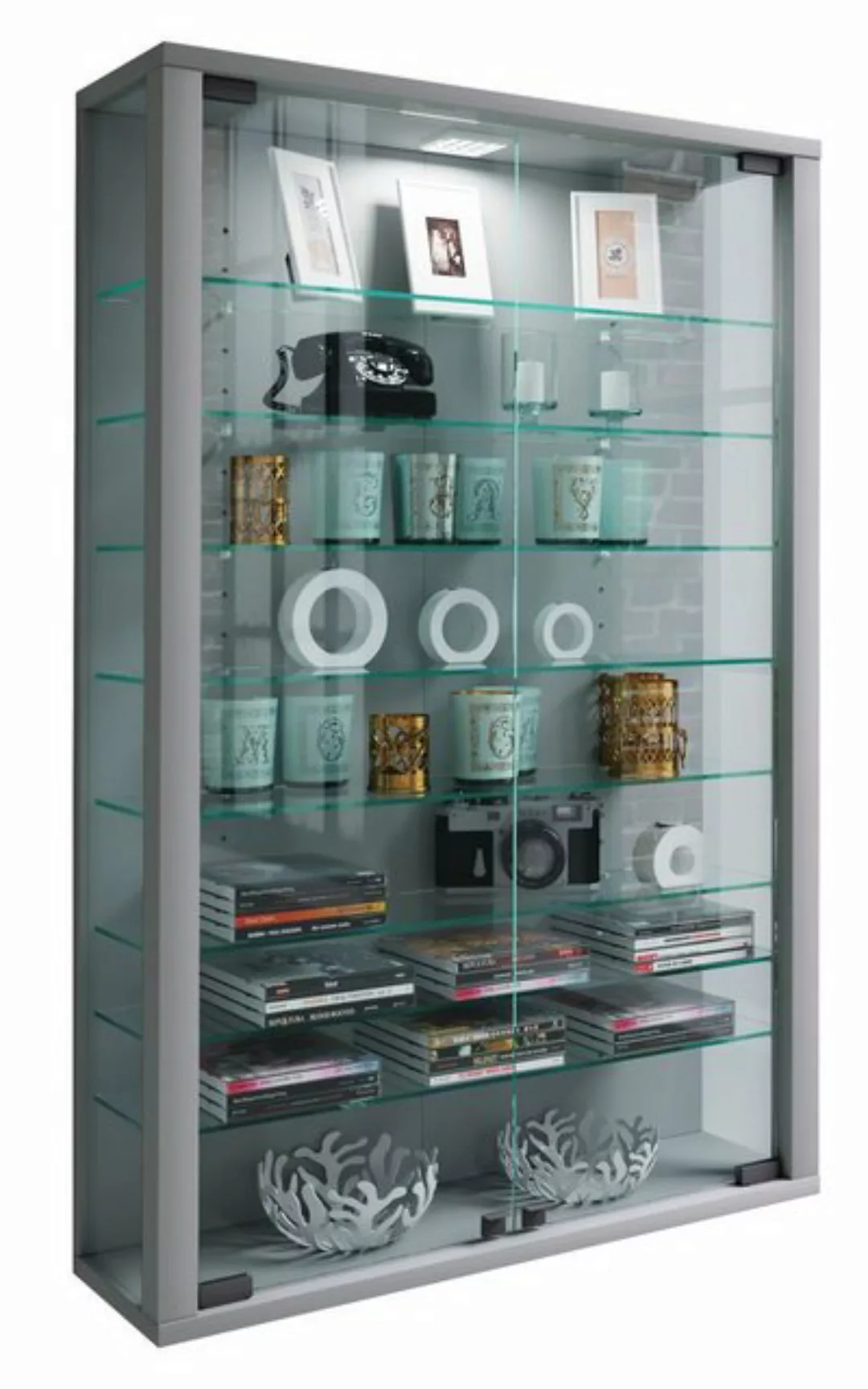 VCM Hängevitrine Wandvitrine Hängevitrine Glasvitrine Vitrosa Mini (1-St) günstig online kaufen