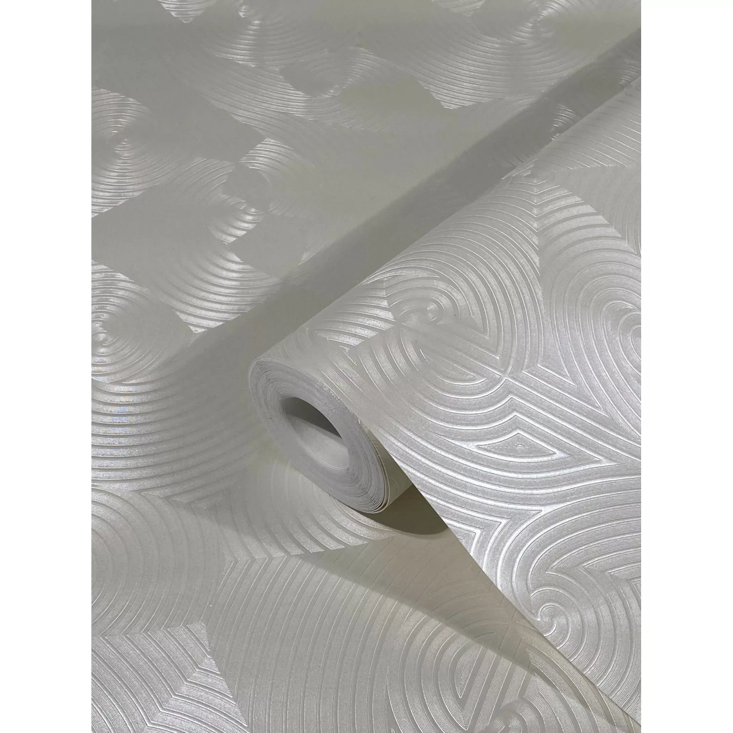 Glööckler Vliestapete Imperial Uni changierender Fond Beige günstig online kaufen