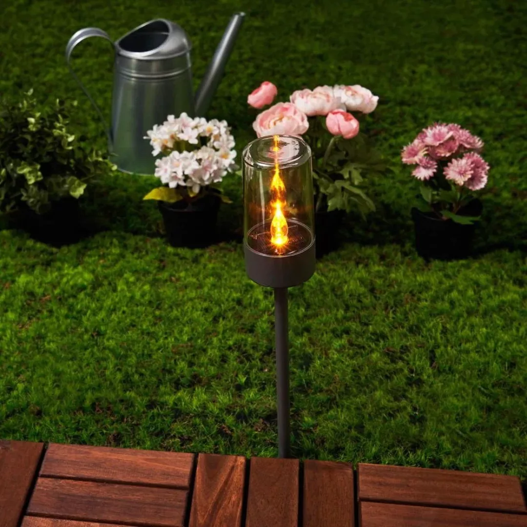 Pauleen LED Gartenfackel "Sunshine Happiness", 2 flammig-flammig günstig online kaufen