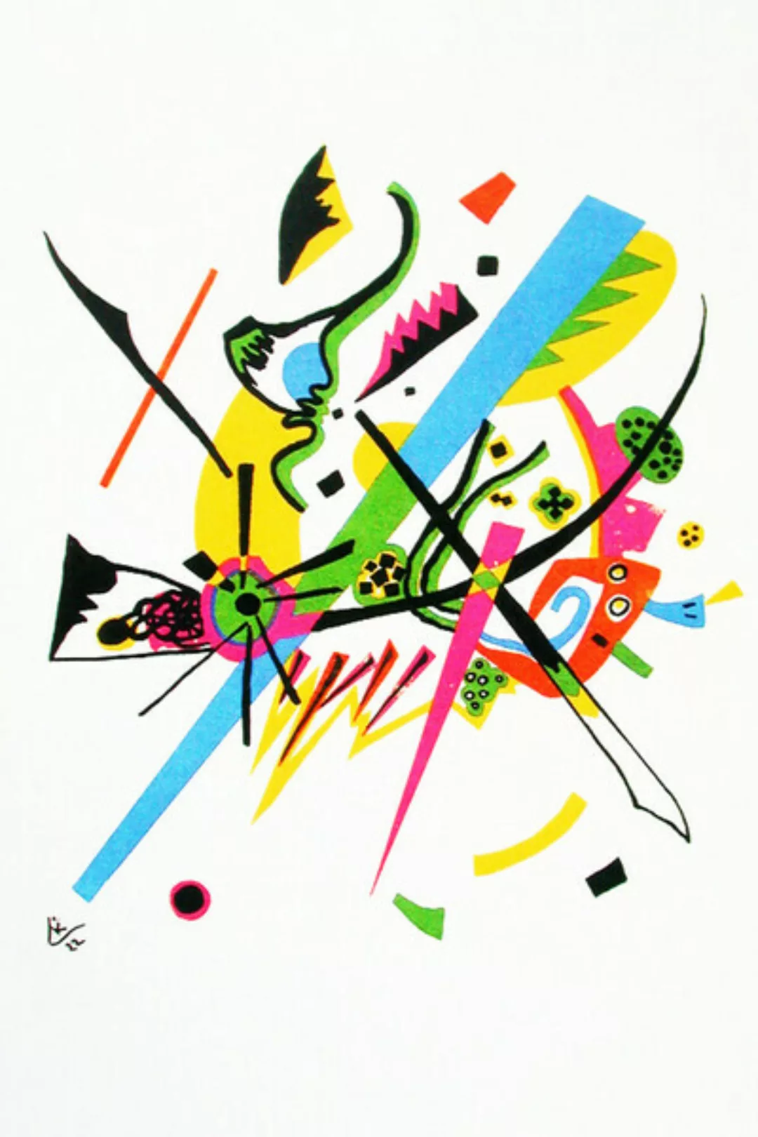 Poster / Leinwandbild - Kandinsky günstig online kaufen