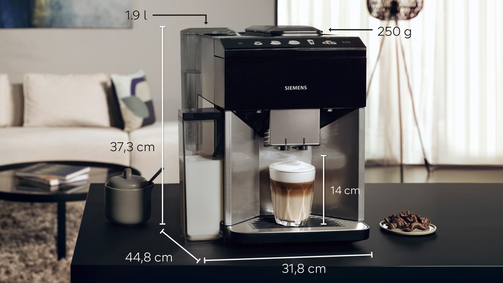 SIEMENS Kaffeevollautomat »TQ517D03«, integrierter Milchbehälter, automatis günstig online kaufen