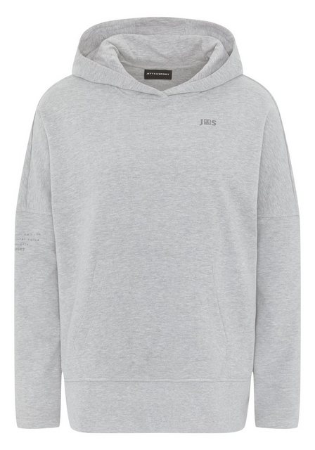 JETTE SPORT Kapuzensweatshirt im bedruckten und kastigen Design günstig online kaufen