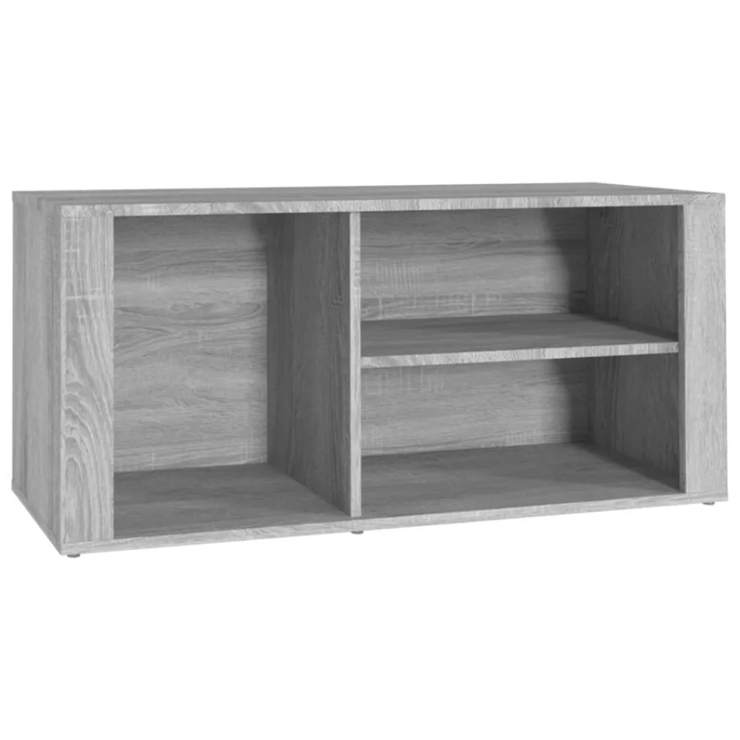 Vidaxl Schuhregal Grau Sonoma 100x35x45 Cm Holzwerkstoff günstig online kaufen