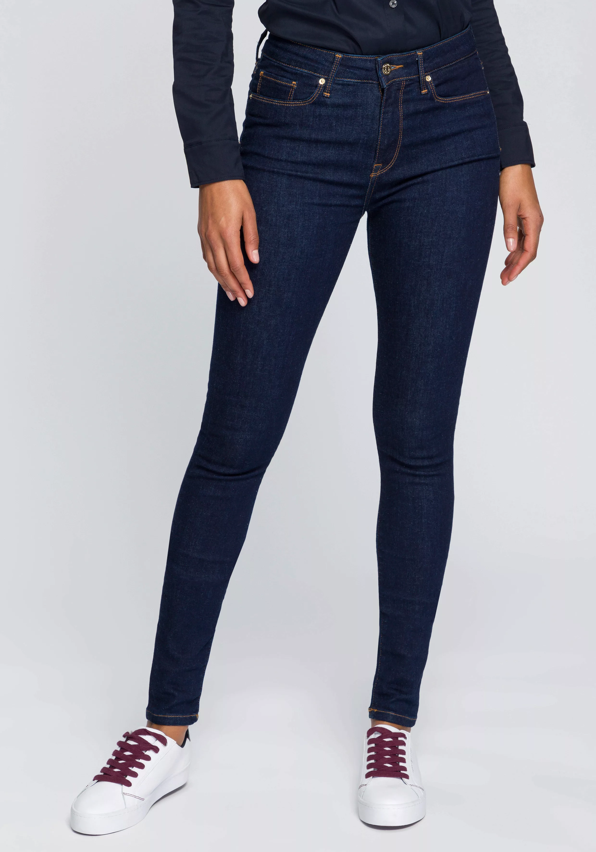 Tommy Hilfiger Skinny-fit-Jeans "HERITAGE COMO SKINNY RW" günstig online kaufen