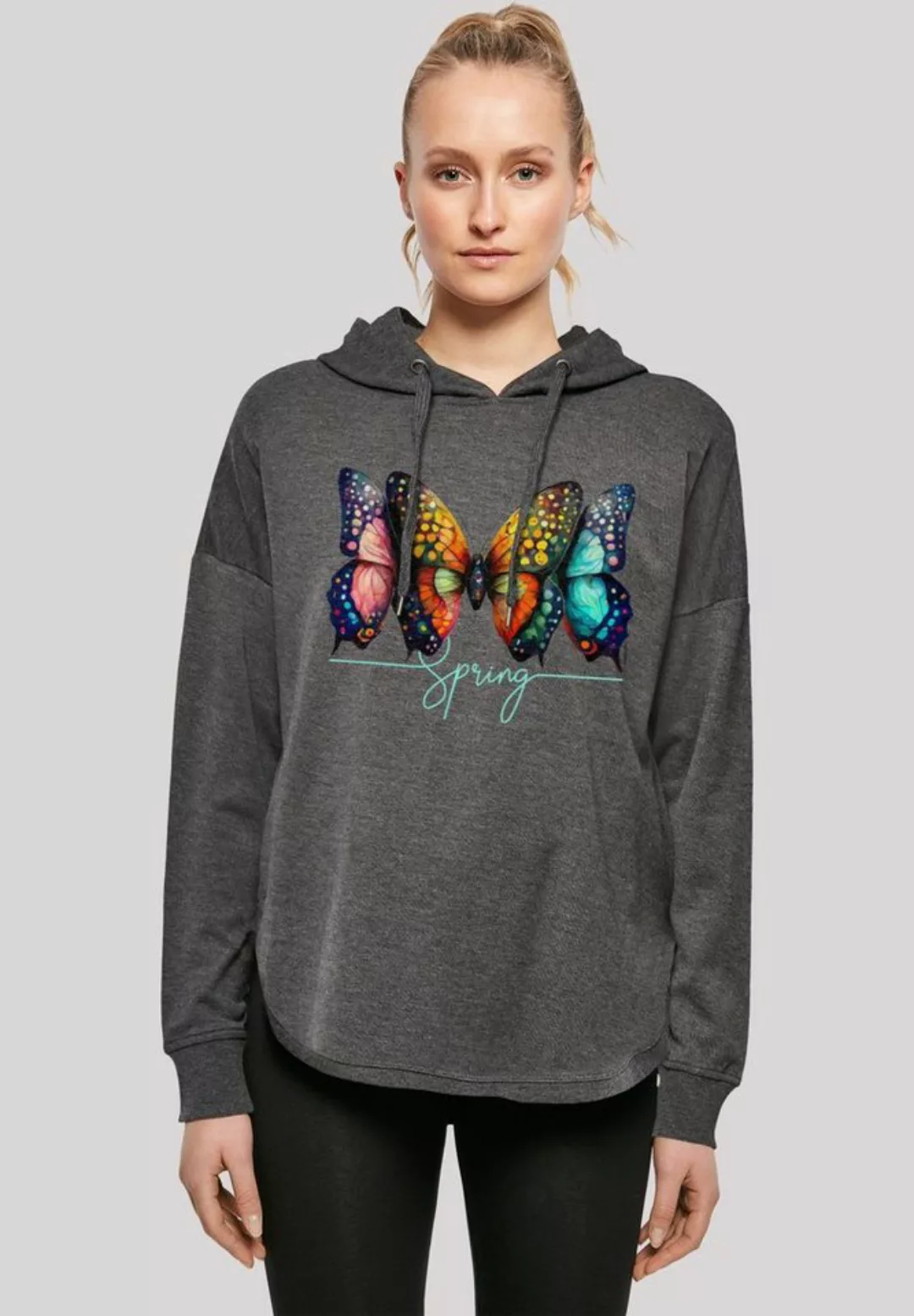 F4NT4STIC Kapuzenpullover "Schmetterling Illusion Oversize Hoodie", Print günstig online kaufen