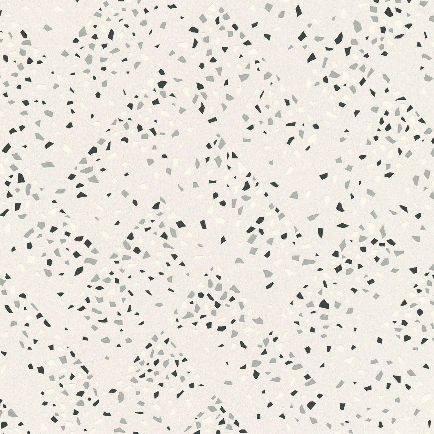 Bricoflor Confetti Tapete Weiß Grau Schwarz Skandinavische Vliestapete in T günstig online kaufen