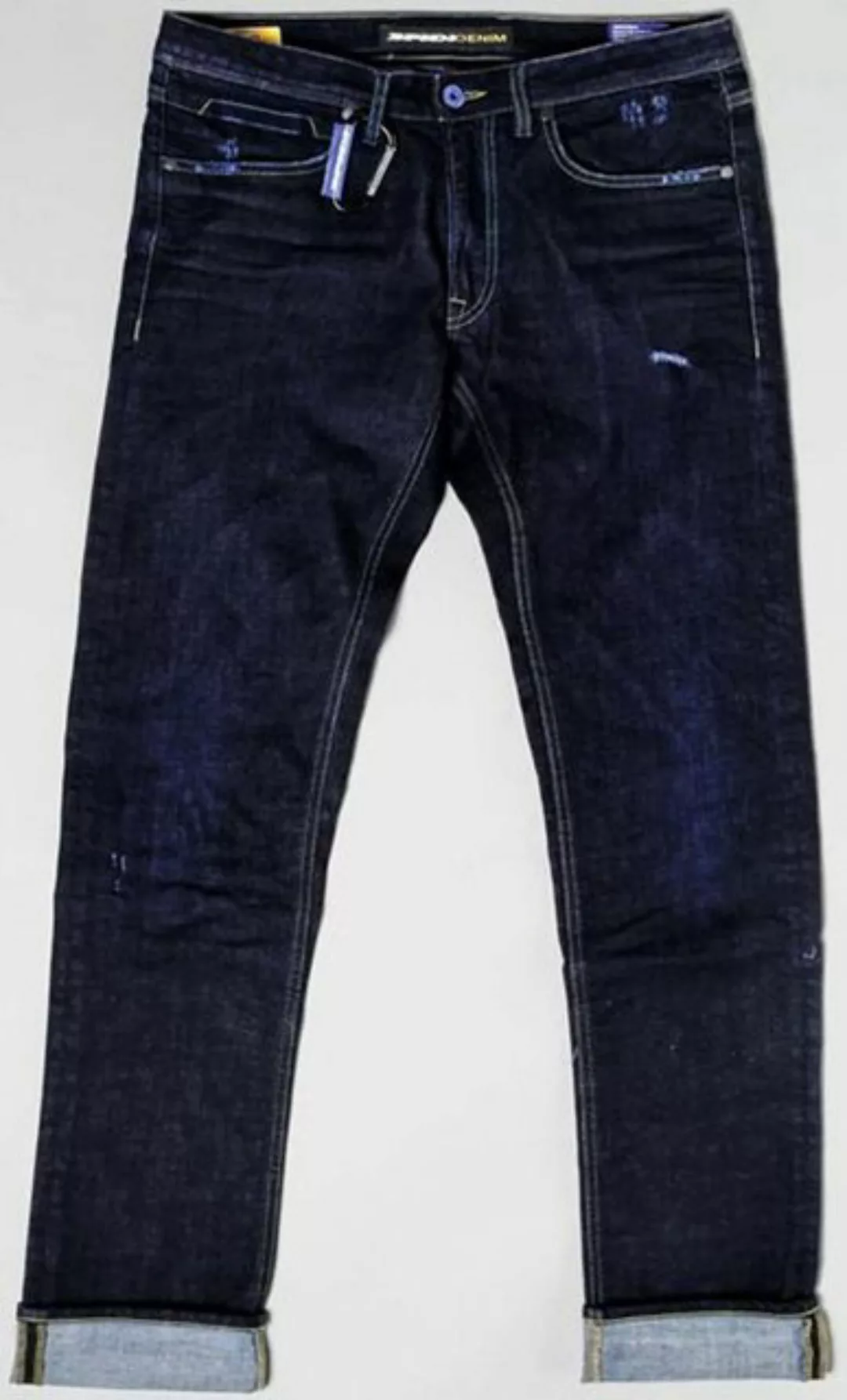 SpiDi Bikerjeans Denim Free Rider Slim Fit Motorrad Jeans günstig online kaufen