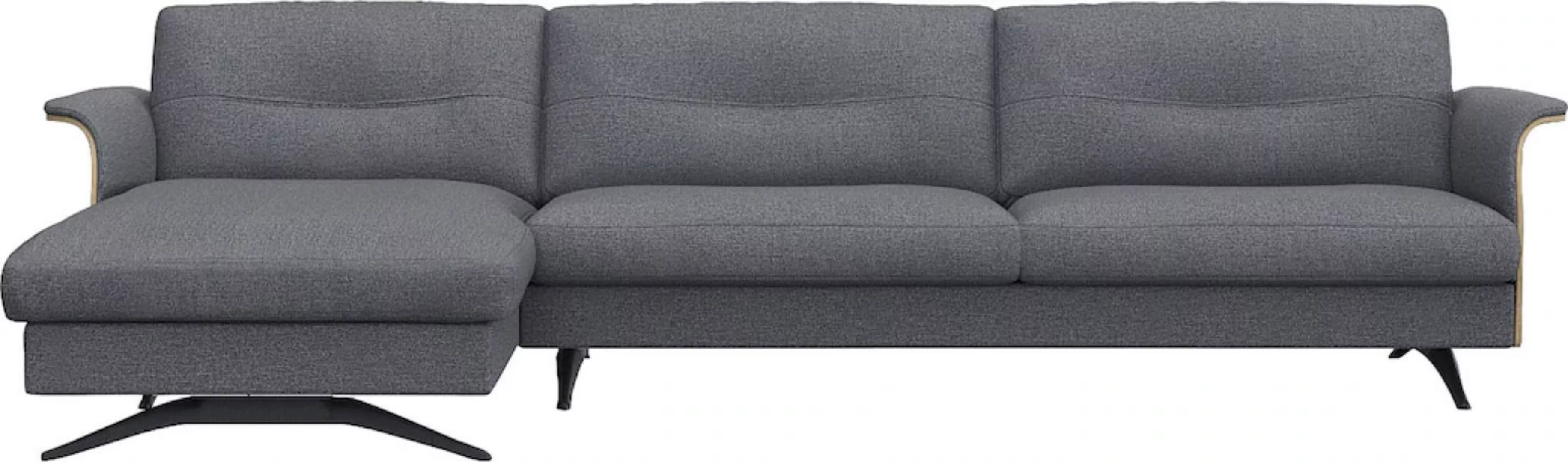 FLEXLUX Ecksofa "Glow, super bequem durch hochwertigem Sitzaufbau mit Feder günstig online kaufen