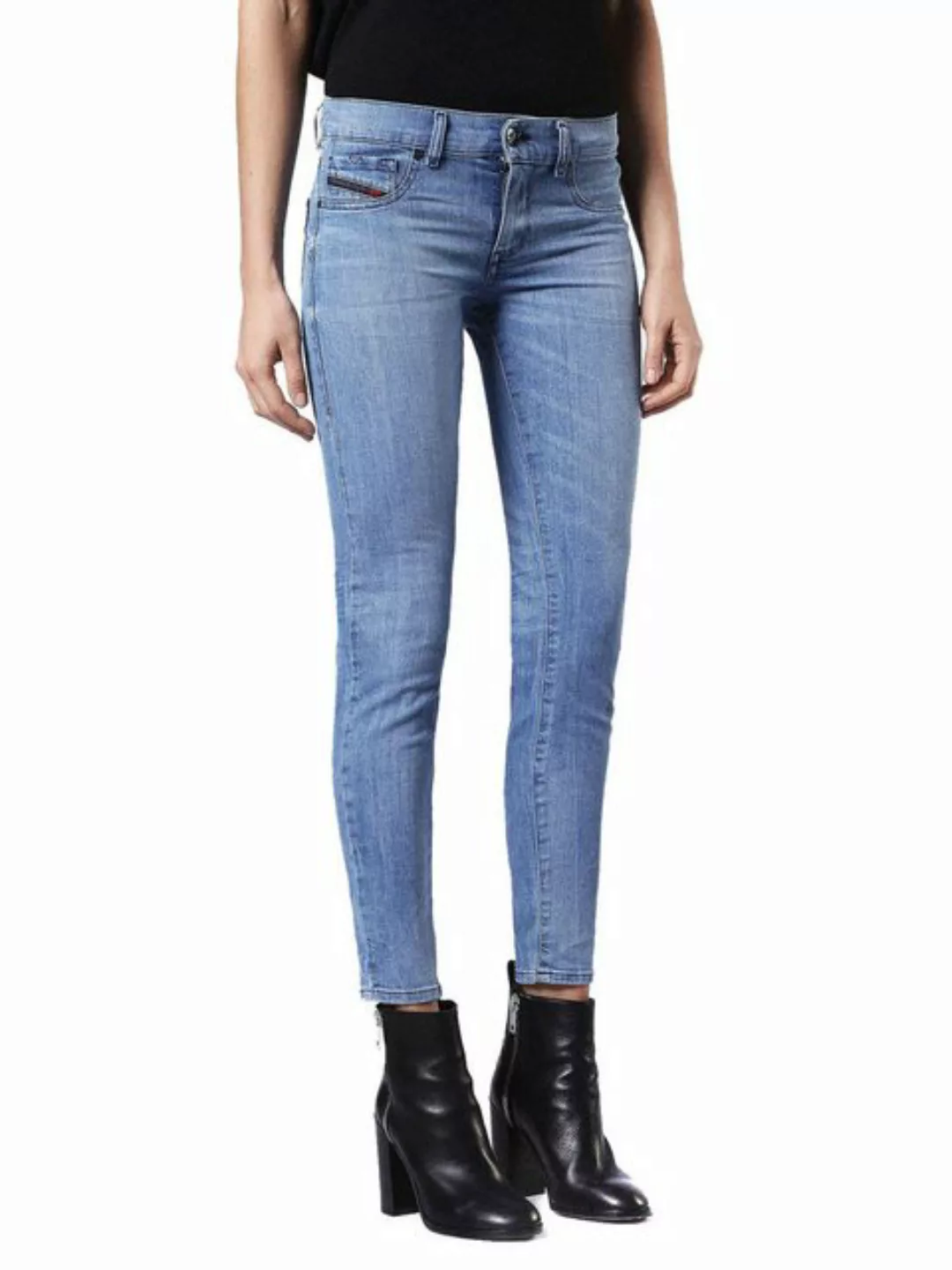 Diesel Jeansjeggings Diesel Livier-Ankle 084DA Damen Jeans Hose Slim Jeggin günstig online kaufen