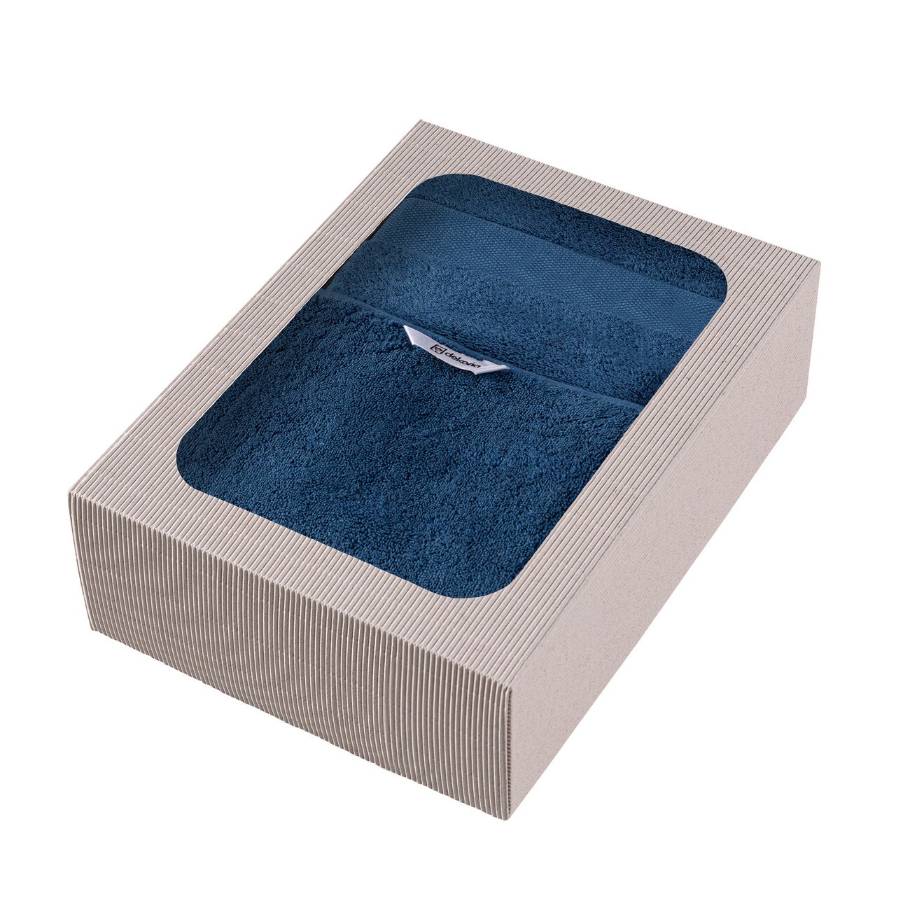 Handtuch-Set 3 Stck. Cairo blue, 2 szt. 50 x 90 cm  / 1 szt. 70 x 140 cm günstig online kaufen