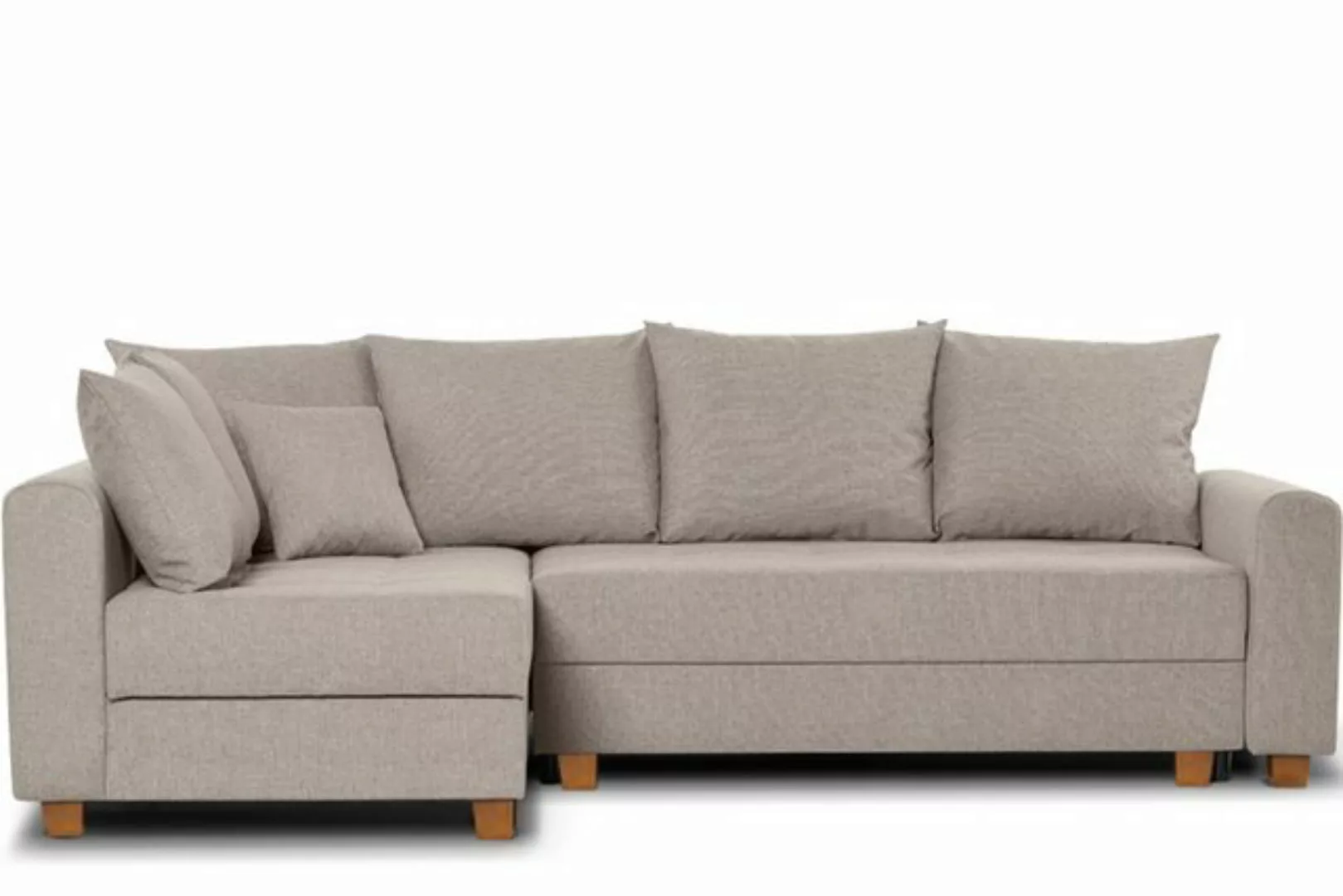 KONSIMO® Ecksofa REVO Ecksofa mit 2 bettkasten, mit universelle Ottomane, K günstig online kaufen