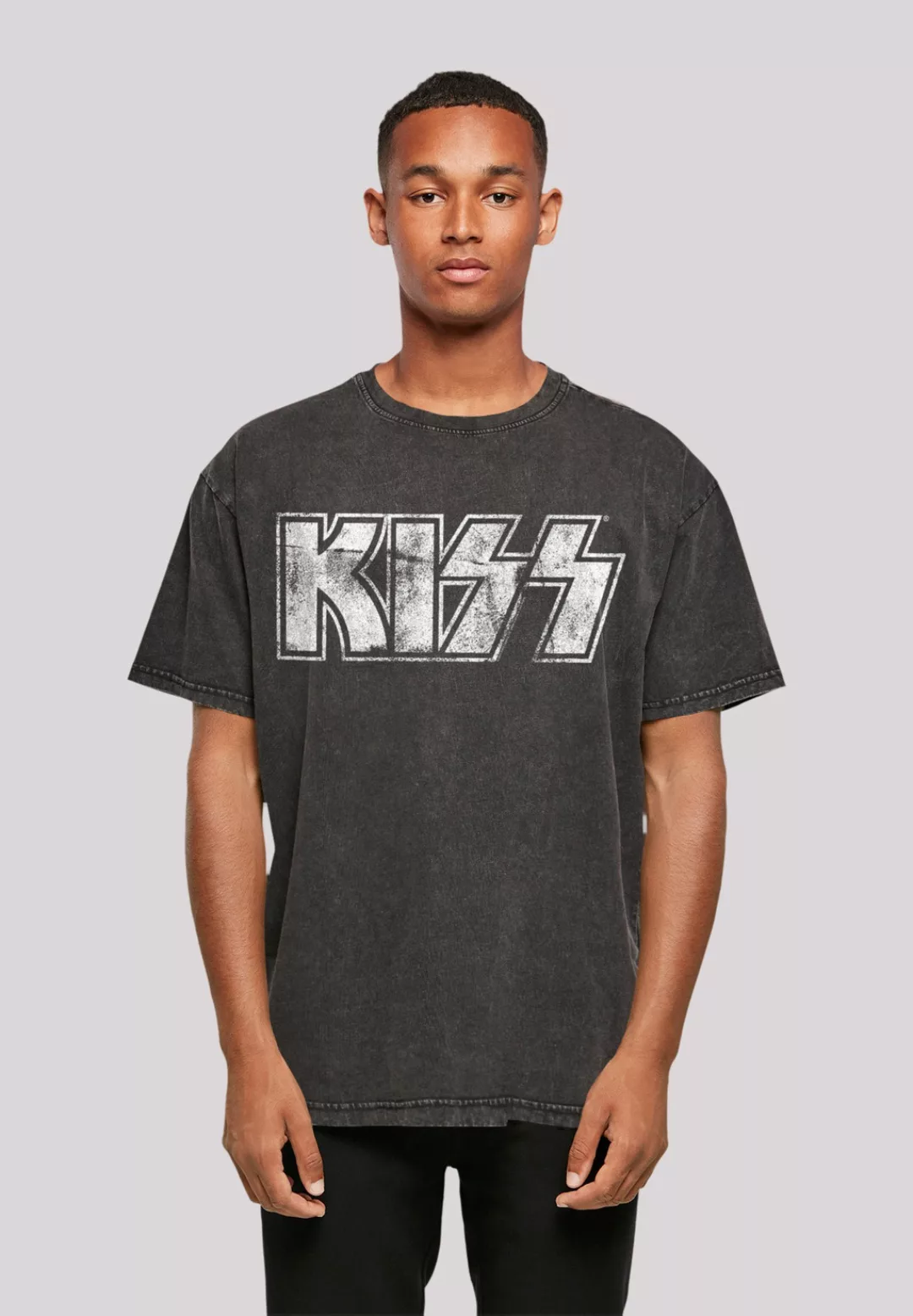 F4NT4STIC T-Shirt "Kiss Rock Band Vintage Logo", Premium Qualität, Musik, B günstig online kaufen