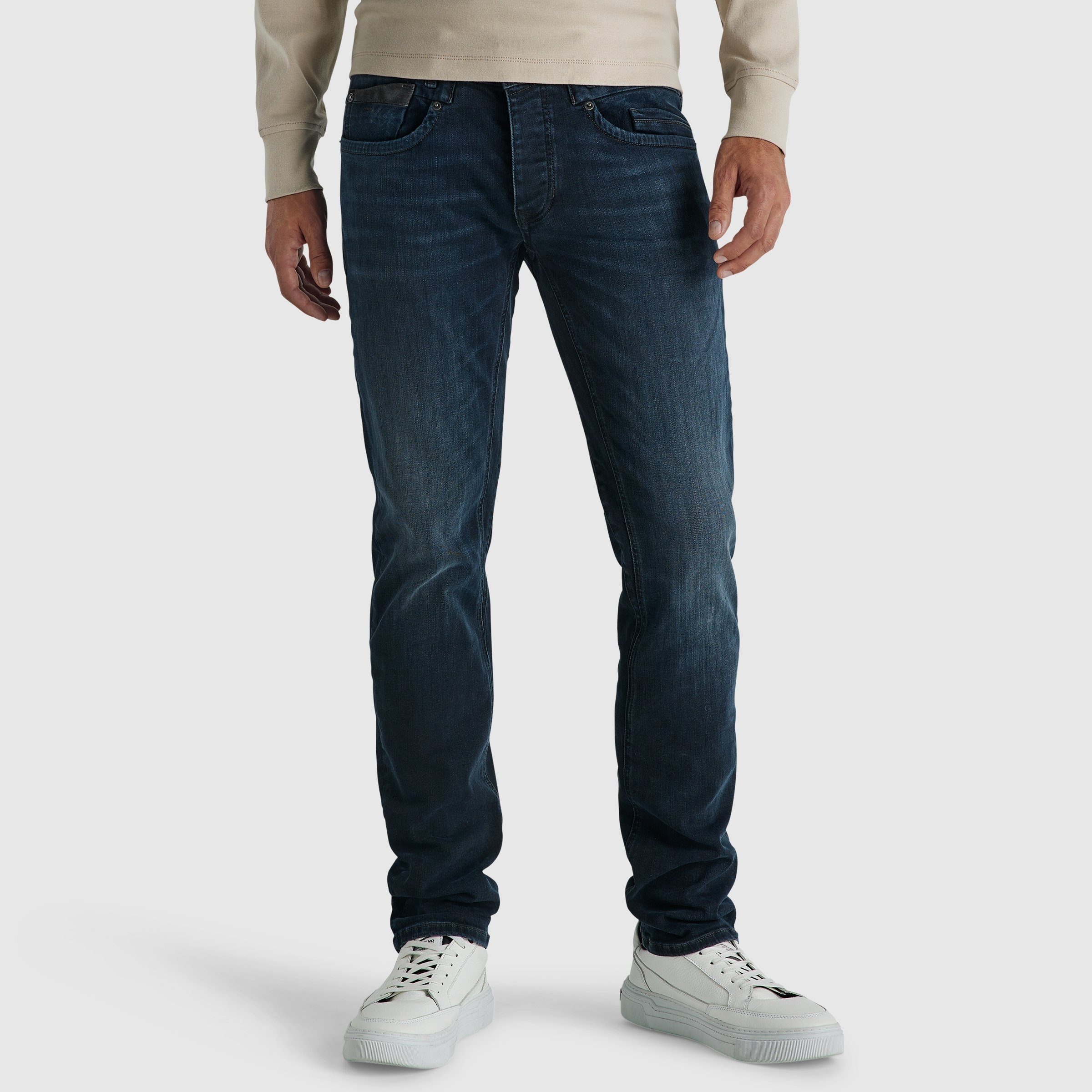 PME Legend Herren Jeans COMMANDER 3.0 - Relaxed Fit - Blau - Fresh Mid Blue günstig online kaufen