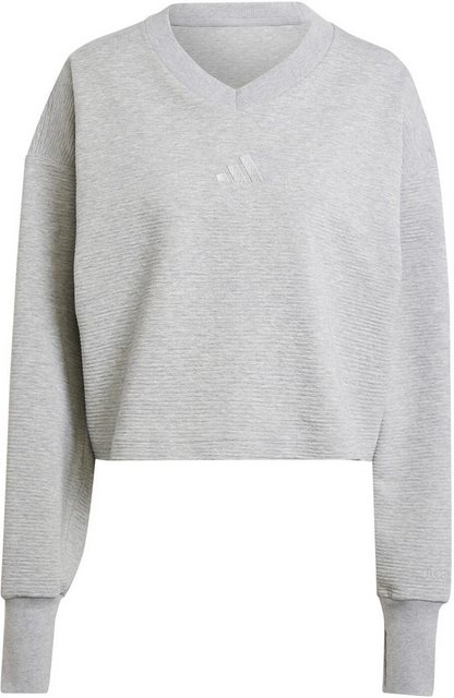 adidas Sportswear Longtop ALL SZN RIBBED V-NECK SWEATSHIRT günstig online kaufen