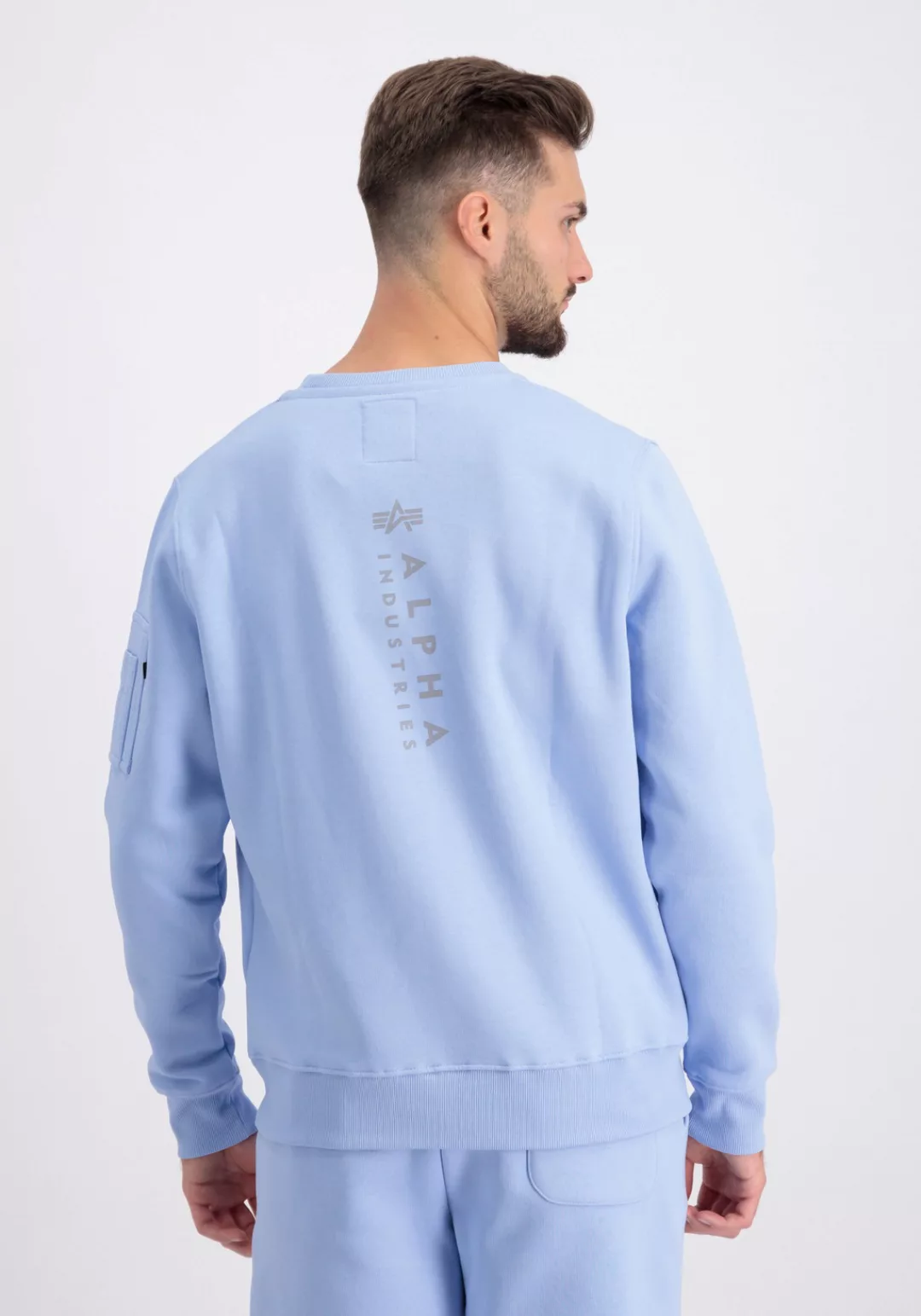 Alpha Industries Sweater "Alpha Industries Men - Sweatshirts Unisex EMB Swe günstig online kaufen