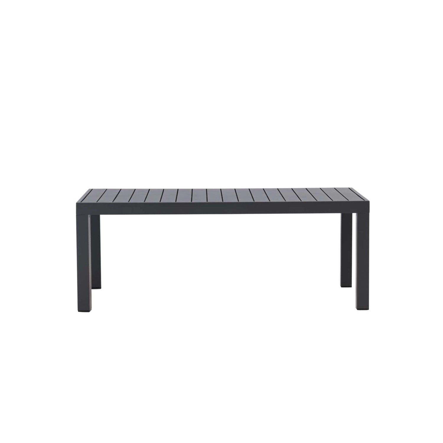 ebuy24 Copacabana Gartentisch 70x120cm Schwarz günstig online kaufen