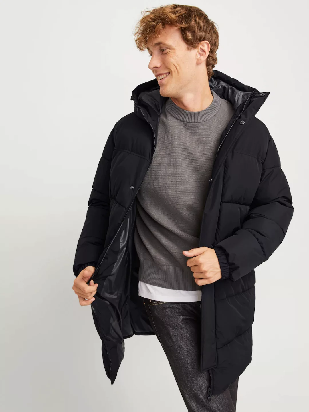 Jack & Jones Steppmantel JJEBRADLEY LONG PUFFER SN günstig online kaufen