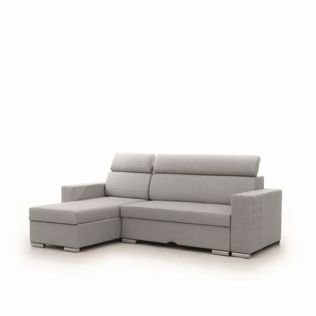 Fun Möbel Ecksofa Schlafsofa CANTON in Stoff inkl. Hocker und Sessel, Kopfs günstig online kaufen