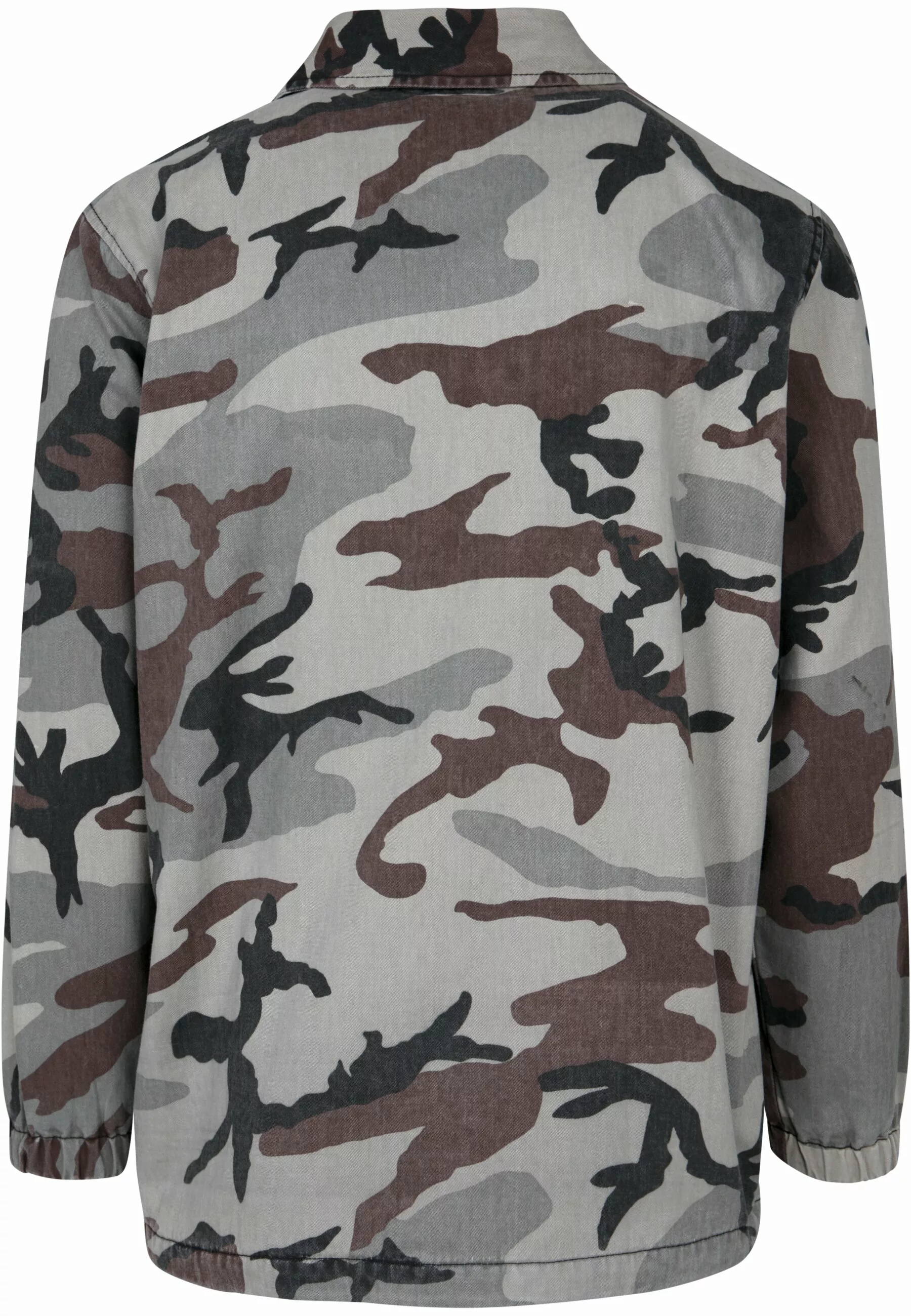 URBAN CLASSICS Allwetterjacke "Urban Classics Herren Camo Cotton Coach Jack günstig online kaufen