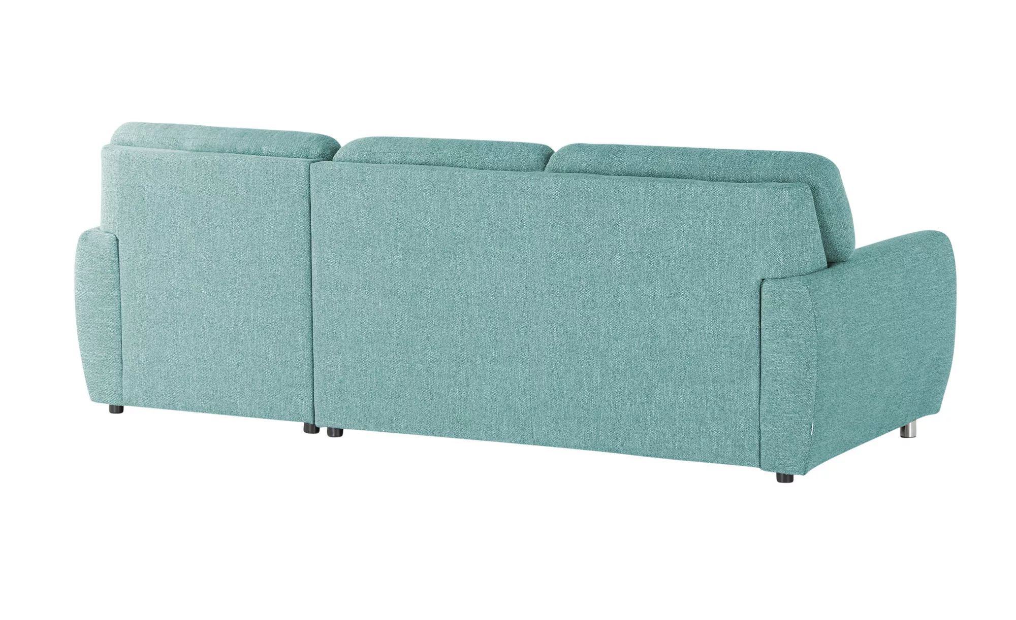 smart Ecksofa  Valencia ¦ türkis/petrol ¦ Maße (cm): B: 261 H: 90 T: 173.0 günstig online kaufen