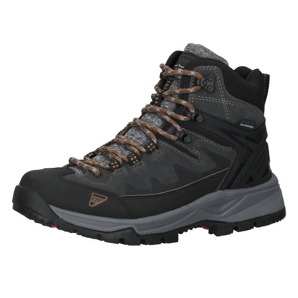 Icepeak Herren Trekkingboot Trekking Boot Leder dunkelgrau, Gr. 41 günstig online kaufen