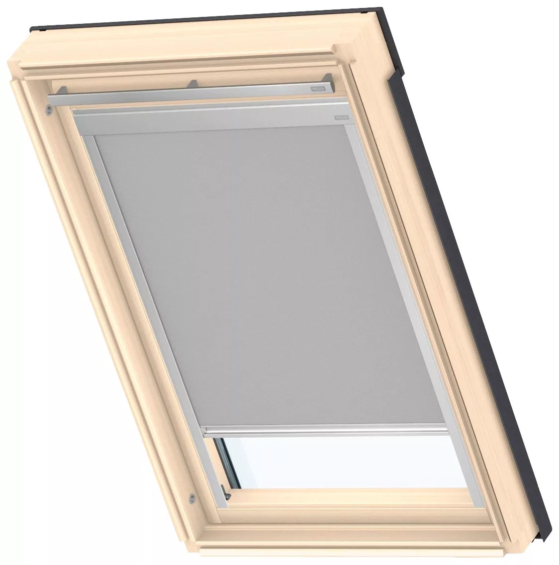 Velux Verdunkelungsrollo für Dachfenster Classic DBL U04 4204 Grau günstig online kaufen